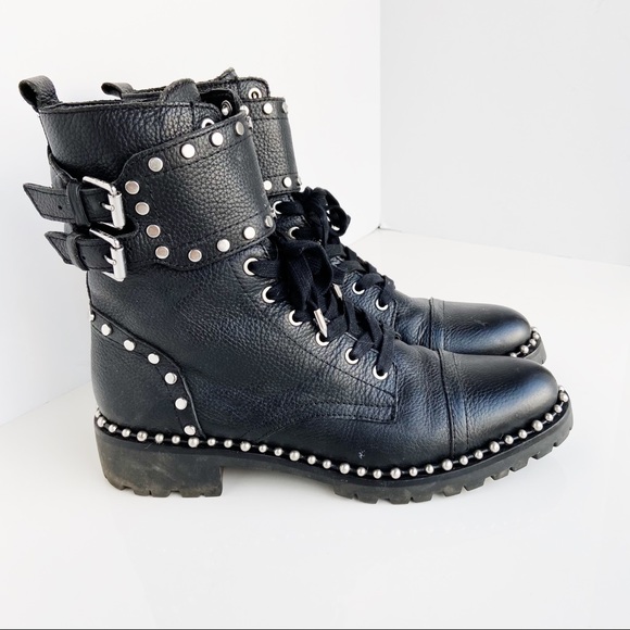 Sam Edelman Shoes - Sam Edelman Jennifer Studded leather Combat Boots